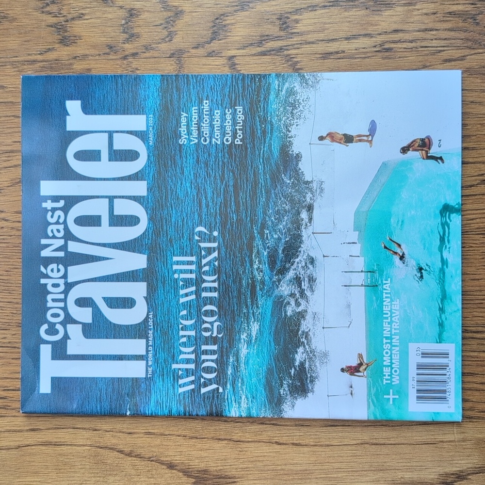 Condé Nast Traveler Magazine The World Made Local March 2023